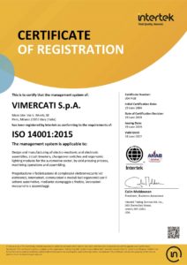 Vimercati - ISO 14001_2015